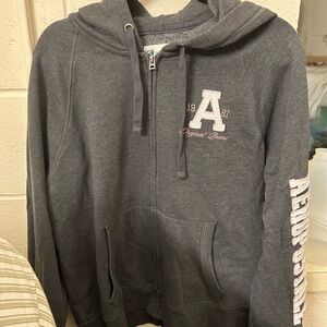 Aeropostale Charcoal Zip-Up Jacket